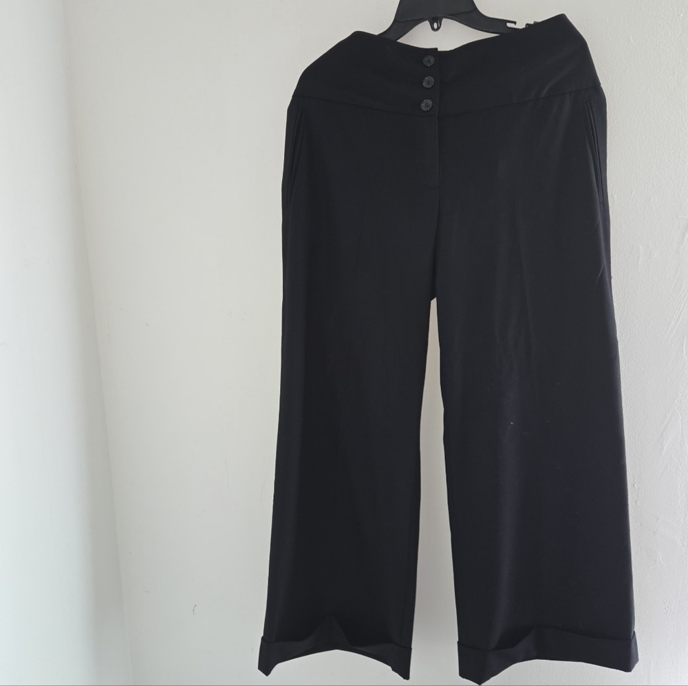 🍒H&M Black Wide Leg Pants & Jumpsuits